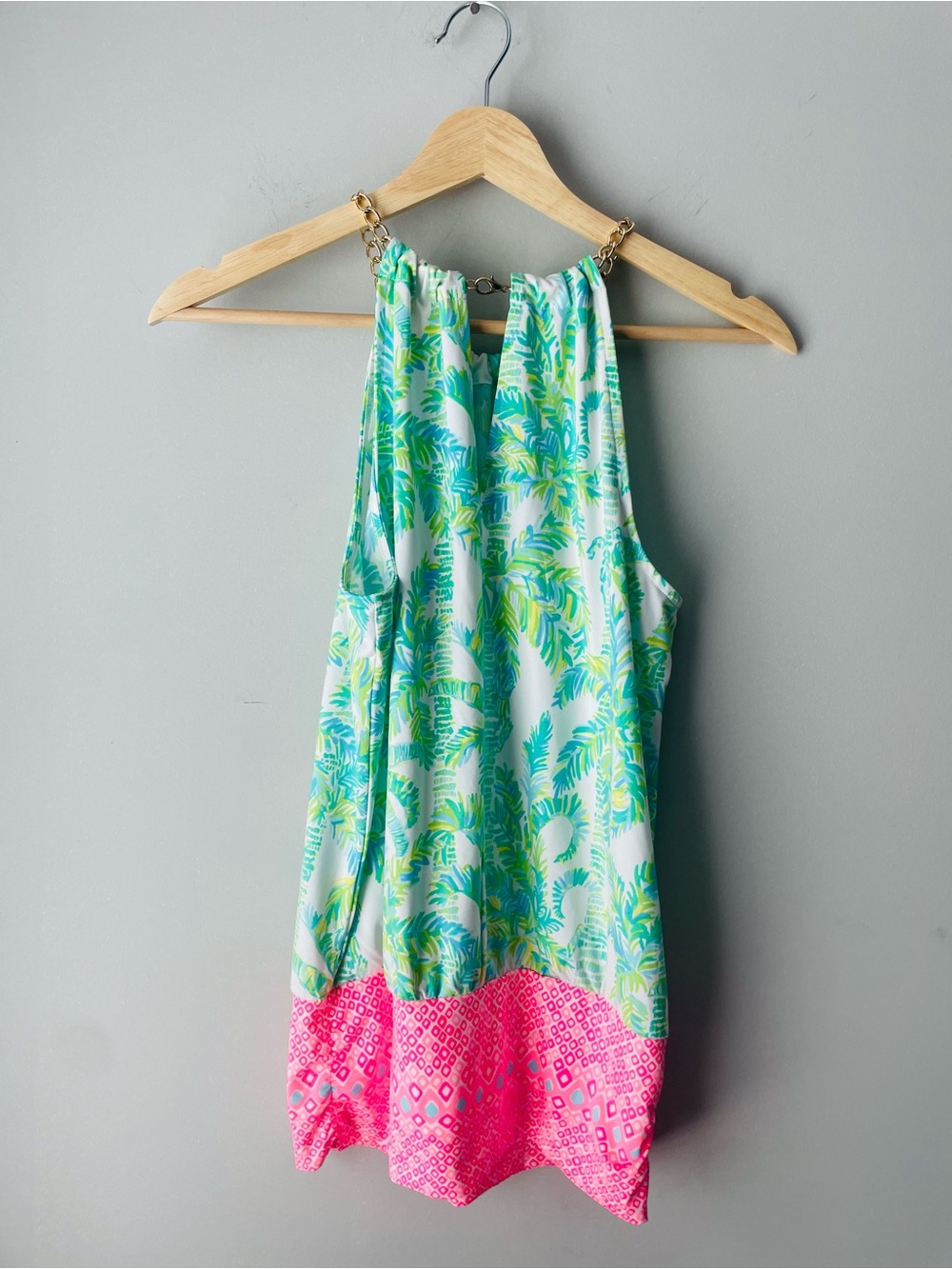 Lilly Pulitzer Gold Chain Tank - Picture 4 of 7
